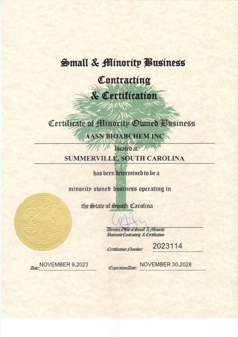 Small & Minority Business (47f47db7-0986-4375-91da-70ec9f371118)