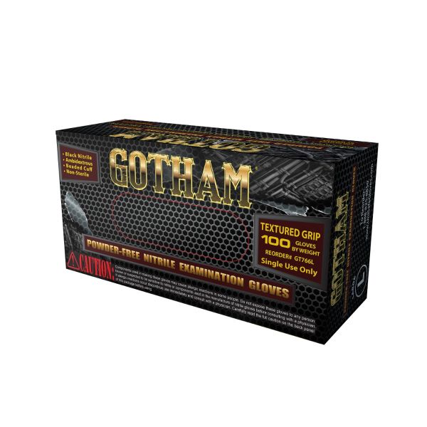 A box of gotham fireworks with the word " gotham " written on it.