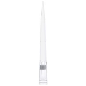 A white candle with a silver stripe on top.
