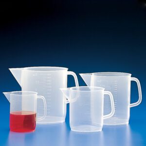 Pitcher, PP, Molded Graduations, 3000mL;1 Each