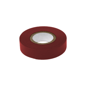 Labeling Tape, 1/2" x 500" per Roll, 6 Rolls/Box, Dark Red